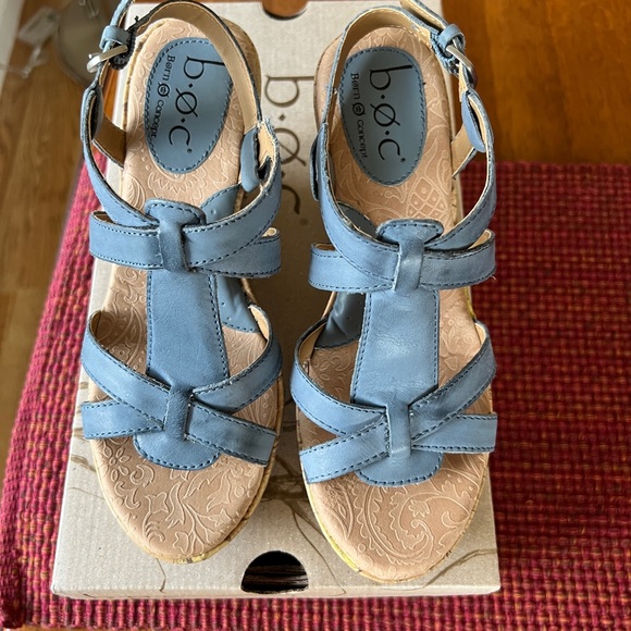 B.O.C Born Concept Skitter Wedge Sandals - Picture 3 of 9